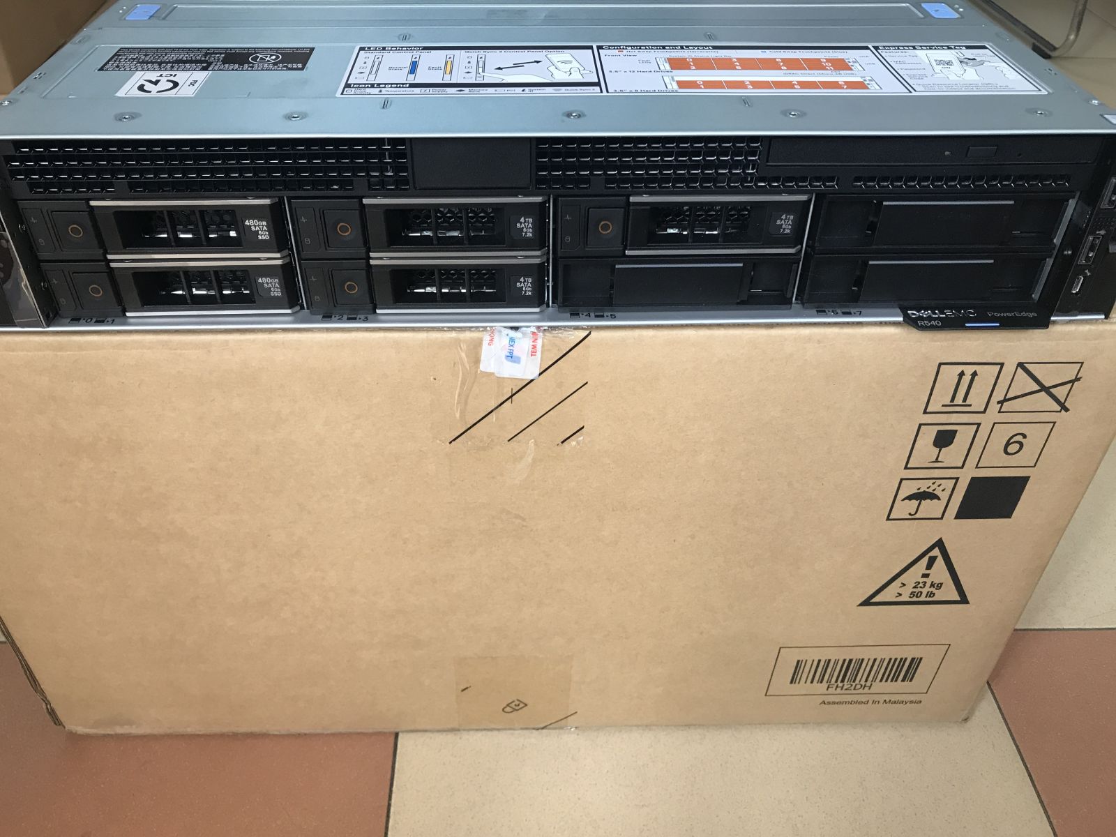 Máy chu Dell R540 tại NTM TPHCM